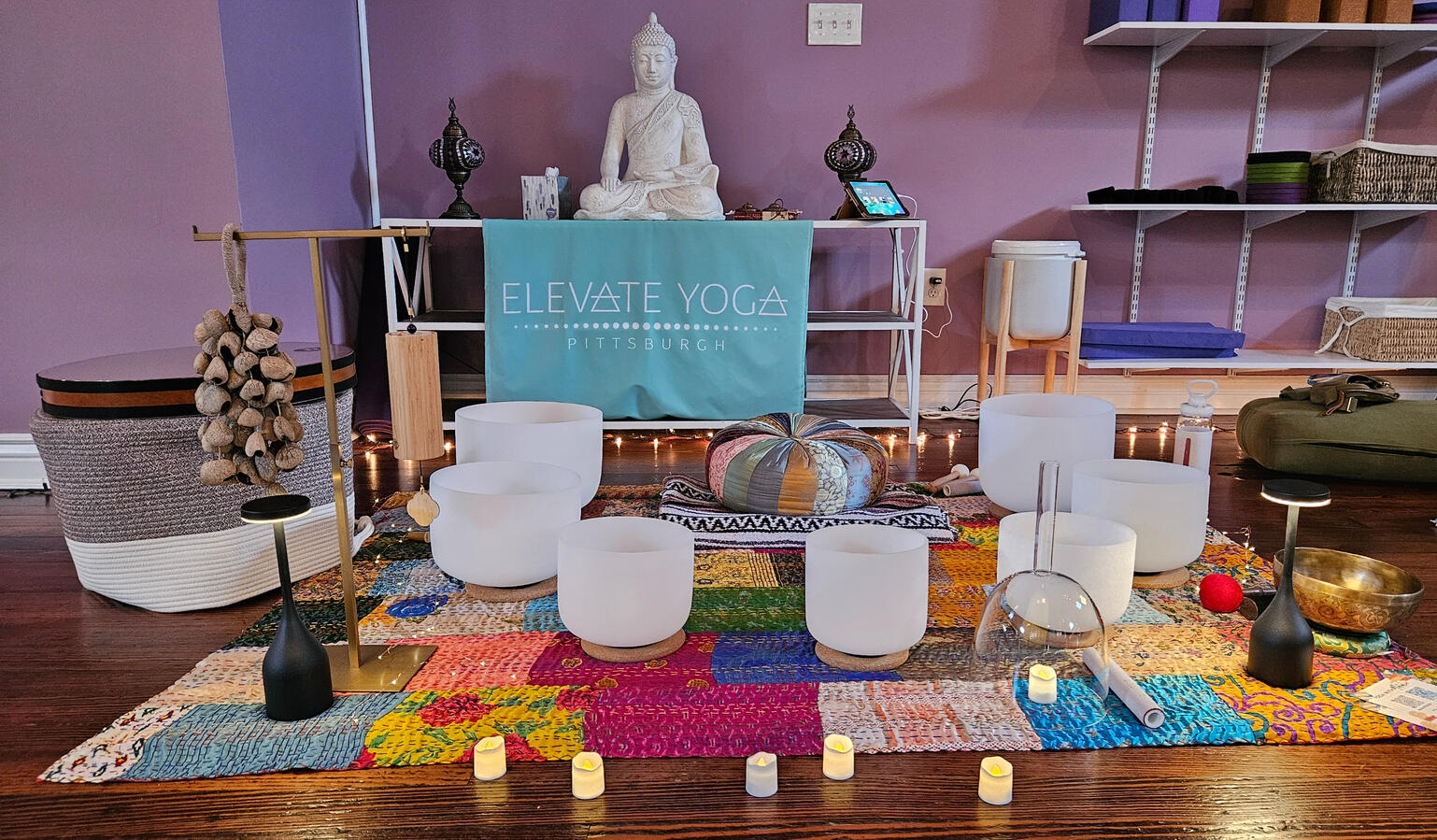 Yin and Sound Bath at Elevate Yoga Yin and Sound Bath at Elevate Yoga