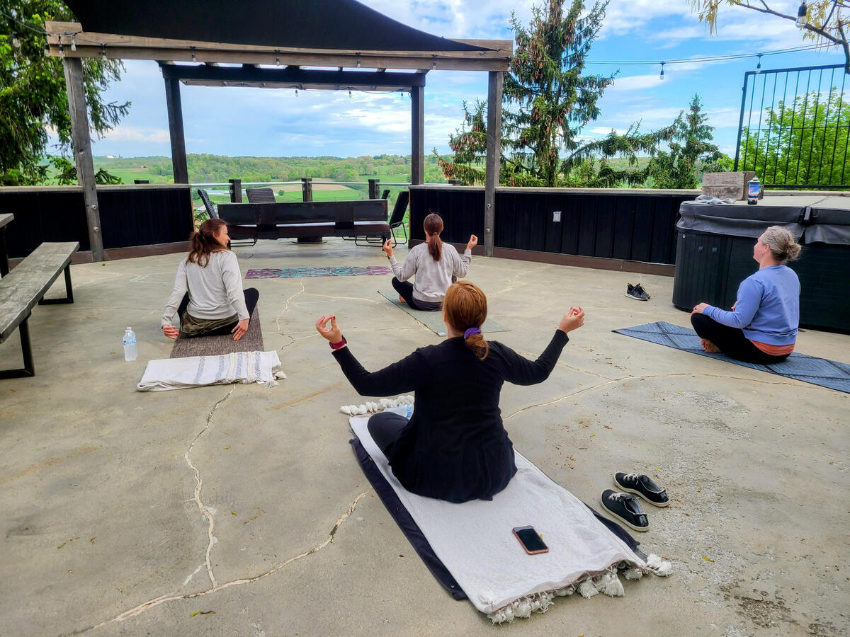 Private Outdoor Yoga Session Private Outdoor Yoga Session