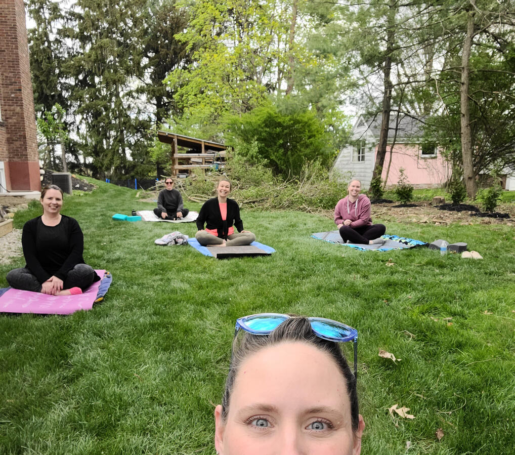 Private Outdoor Yoga Private Outdoor Yoga