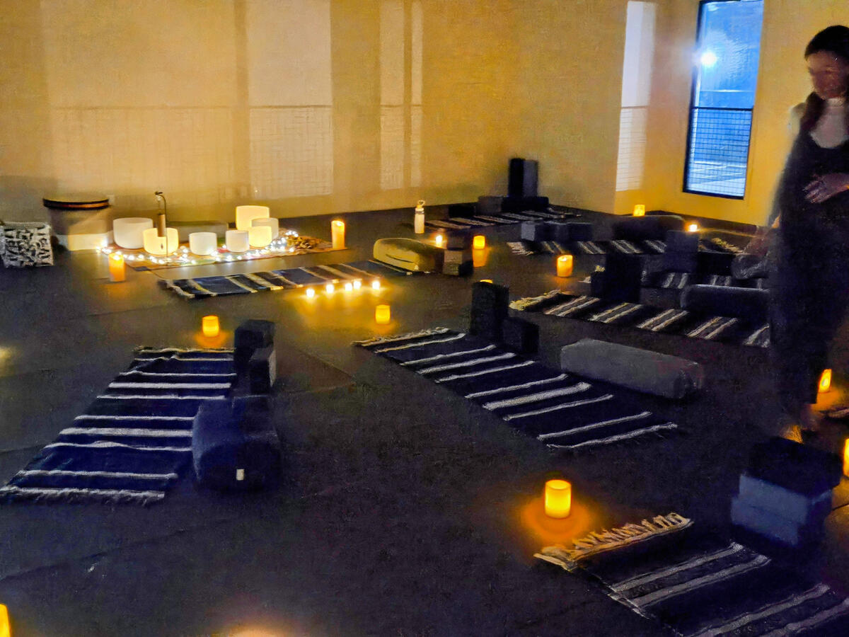 Yin + Sound Bath at Rise 8 Yin + Sound Bath at Rise 8
